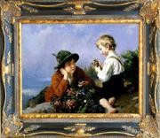 WB 223 antique oil painting frame corner Oil Paintings
